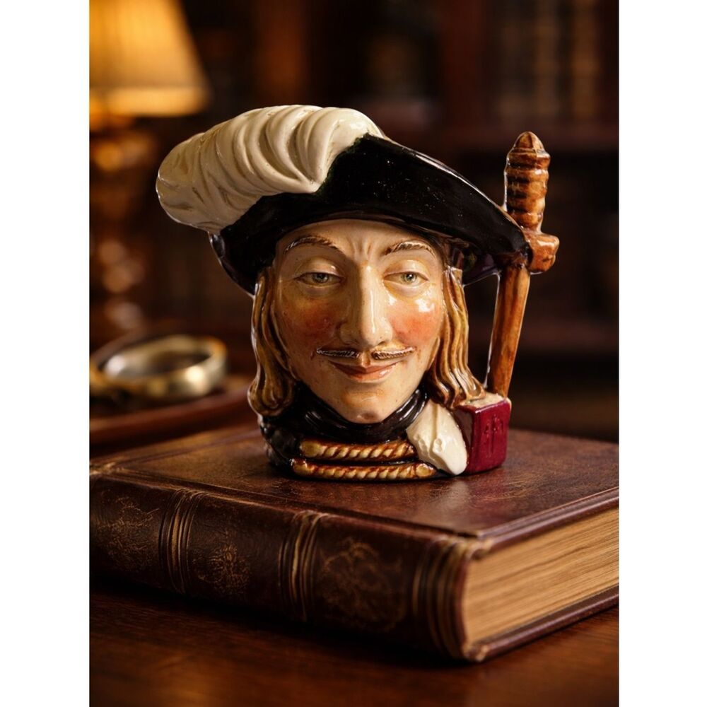 VINTAGE Royal Doulton Miniature Character Mug Aramis D6441 - 1 of 3 Musketeers